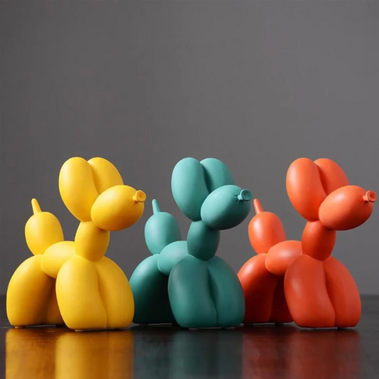 Pawloon - Balloon Dog Statue – Modern Table Decoration for Home and Office Decor