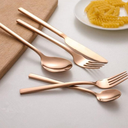 Finleva - Elegant Cutlery Set – Stainless Steel Cutlery for Dining and Tableware