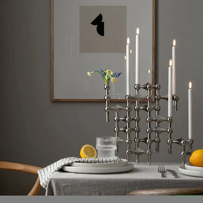 Lustrum - Modular Metal Candle Holders – Stylish Centerpiece for Candles Decor